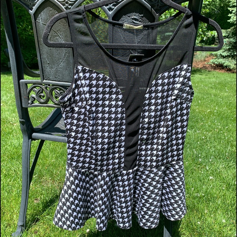 Brand New Peplum Top from Miami Boutique